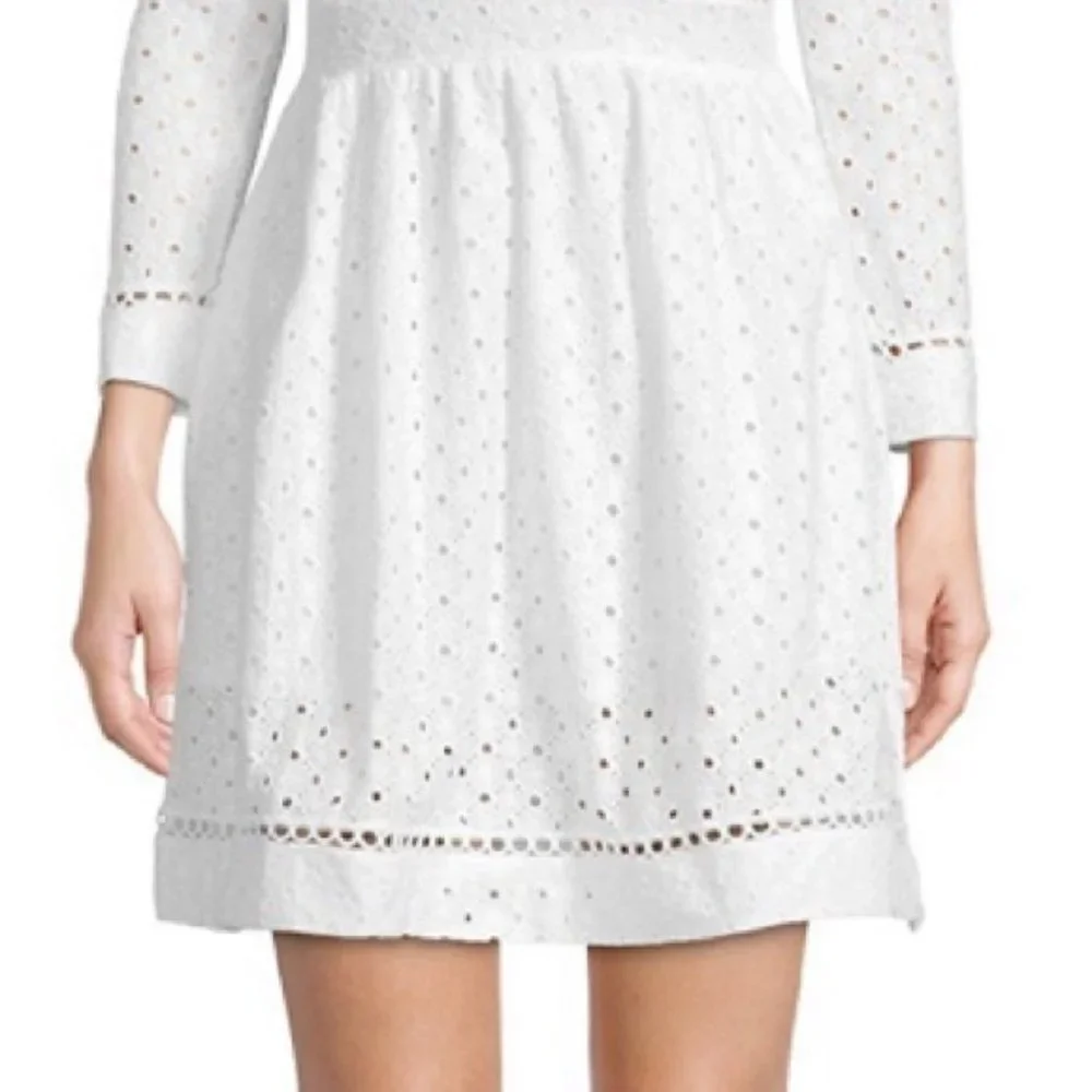 Haute Rogue Milla‎ Eyelet Cotton Dress